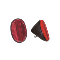 New Bicycle Red Reflector with Plastic material (HRF-013)